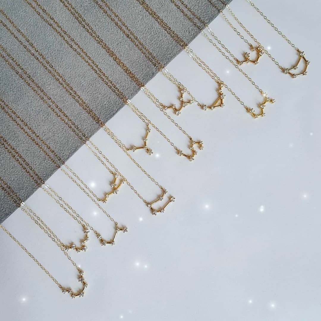 Constellation Zodiac Sign Necklace