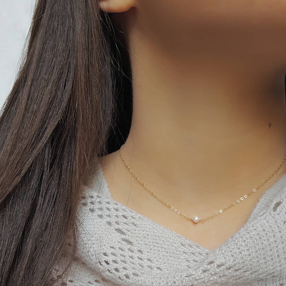 Mini Pearl Necklace