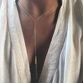 Bar Y Necklace