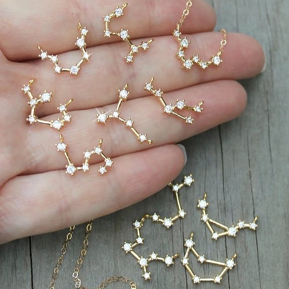 Constellation Zodiac Sign Necklace