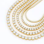 Moissanite Tennis Necklace