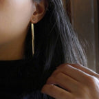Tassel Ear Jacket Earrings