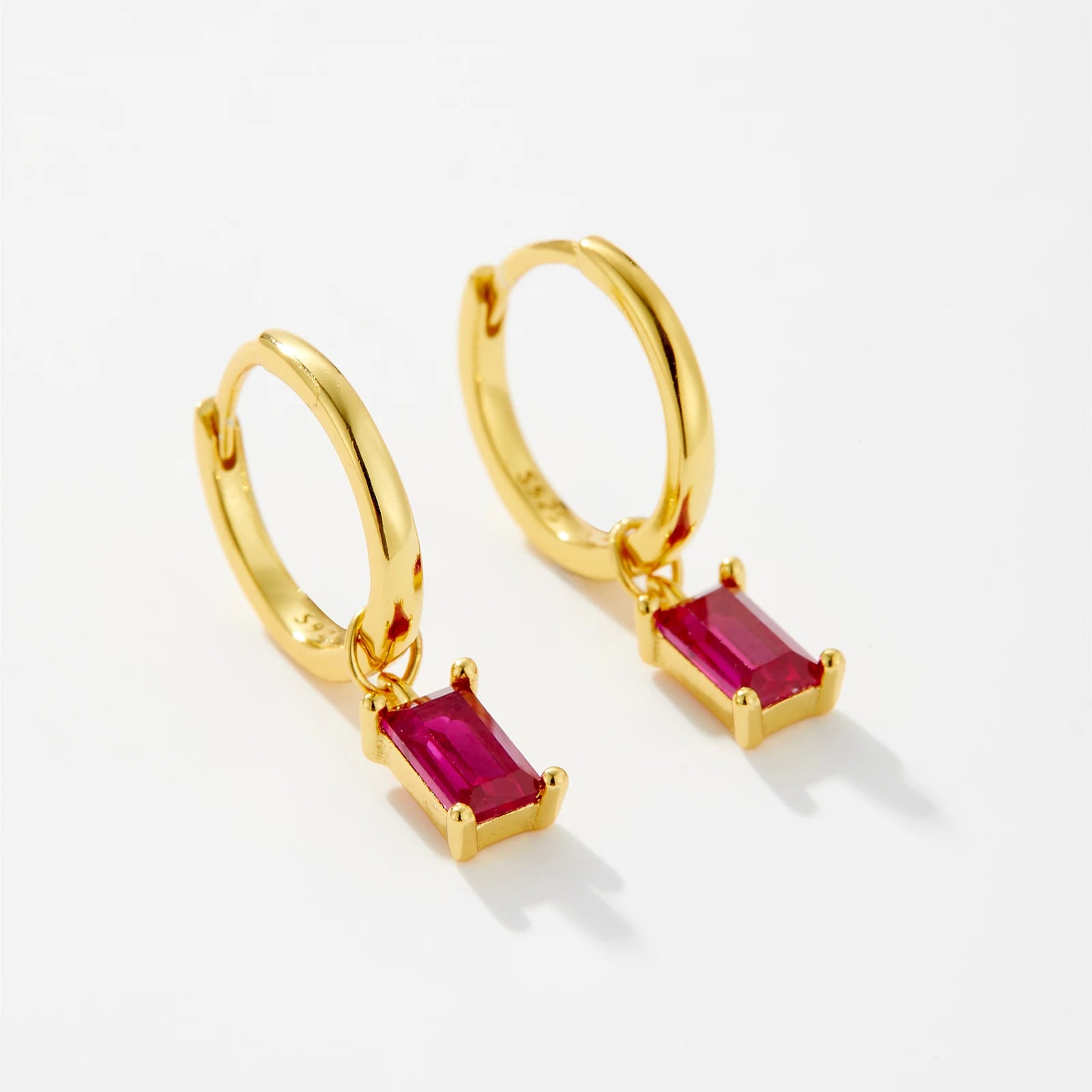 Eternal Crystal Huggie Hoop Earrings