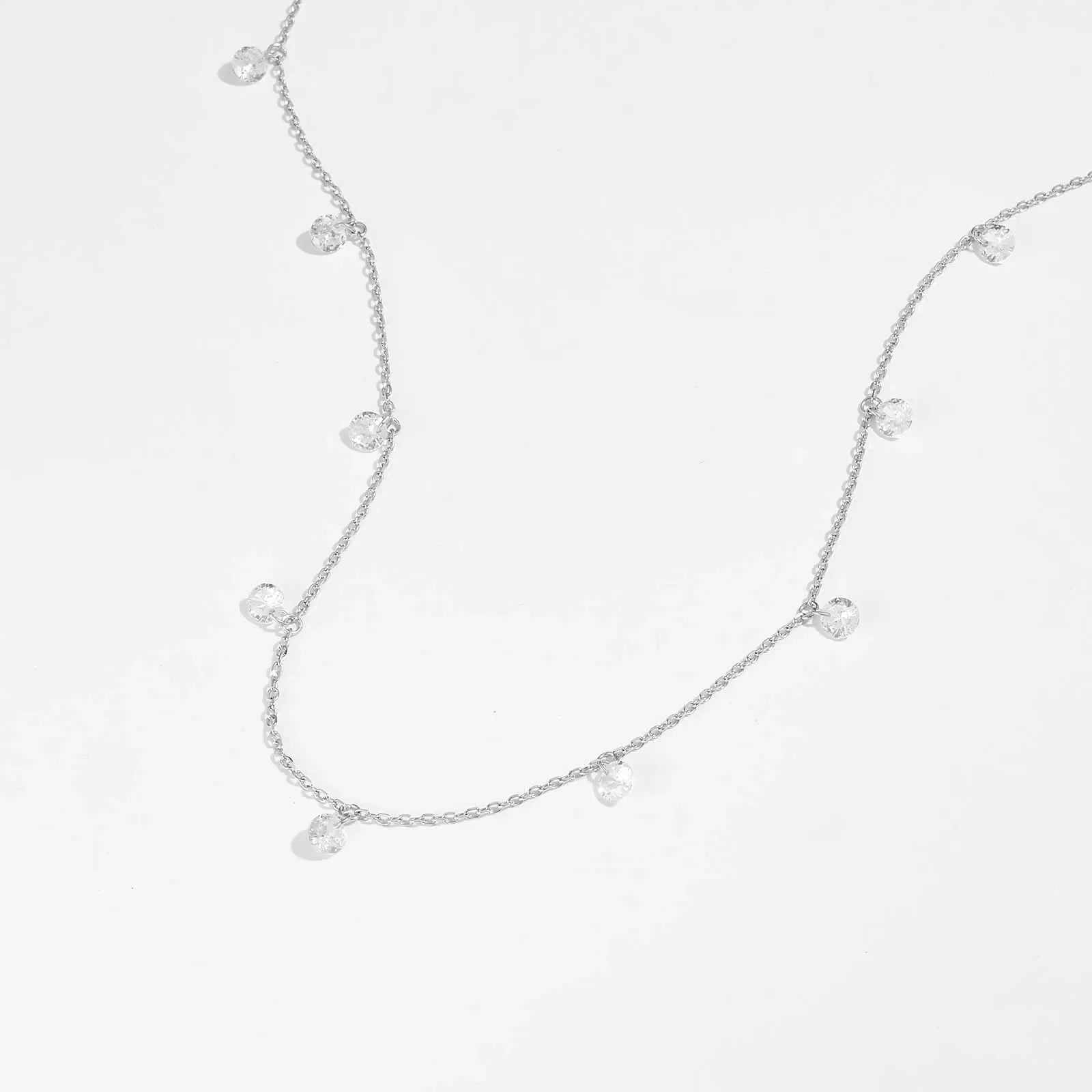 Floating Shiny Dots Necklace