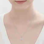 Motif Boy Girl Pendant Necklace