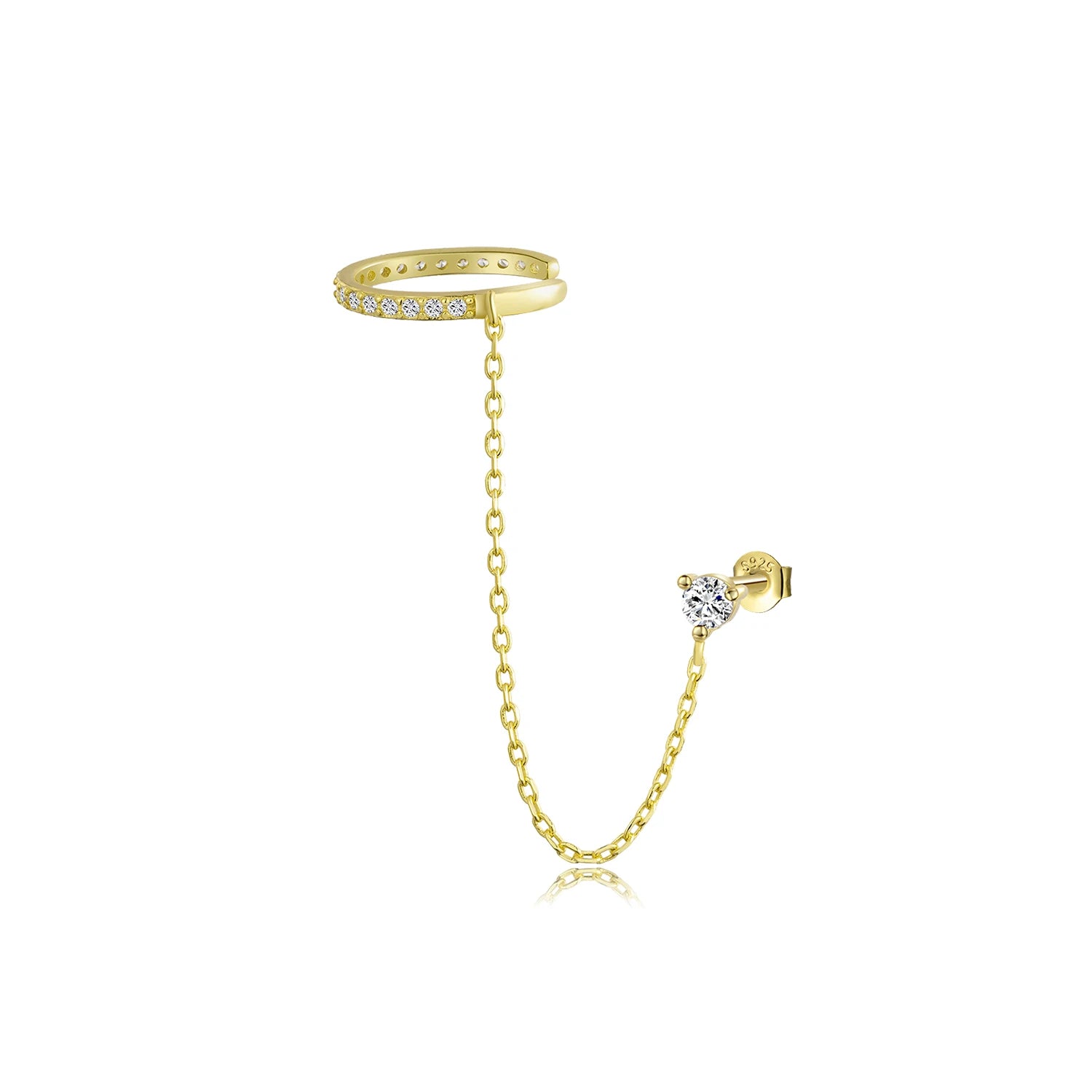 Seamless Ear Cuff Chain Earring