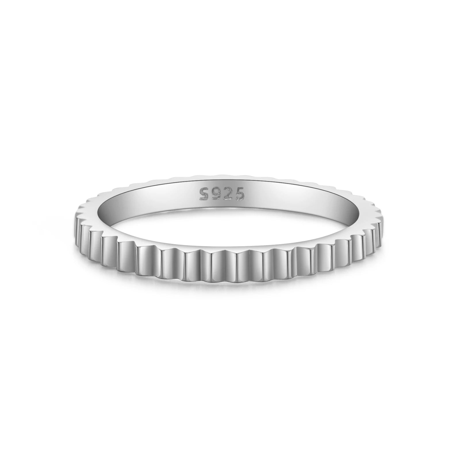Striped Band Stacking Ring