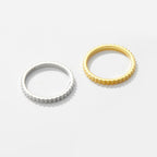 Striped Band Stacking Ring