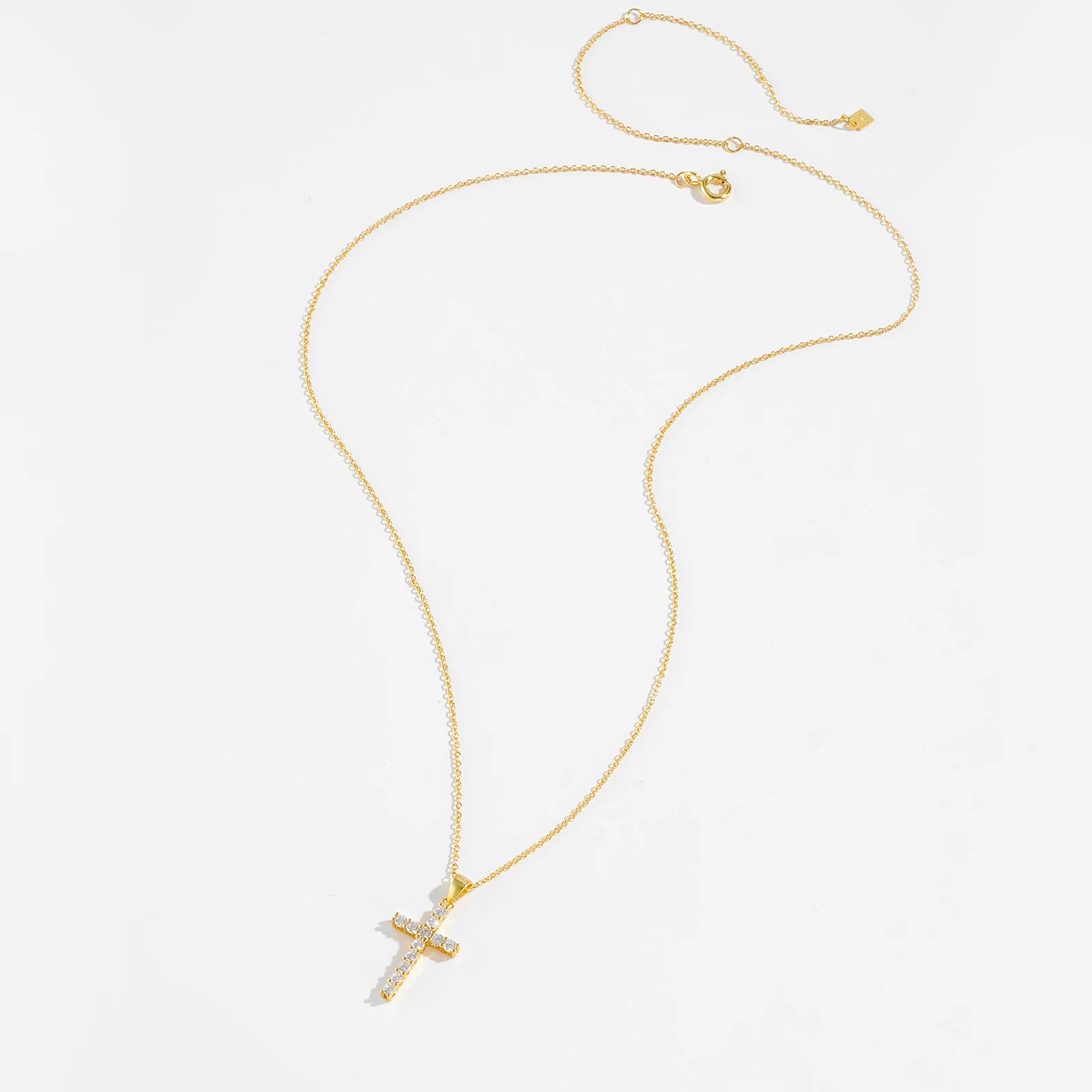 Midi Cross Pendant Necklace