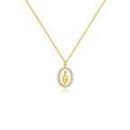 Virgin Mary Pendant Necklace