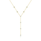 Shiny Dots Station Y Necklace