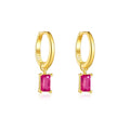 Eternal Crystal Huggie Hoop Earrings