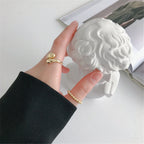 Overlapped Adjustable Statement Ring