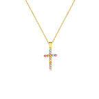 Midi Cross Pendant Necklace