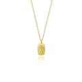 Motif Boy Girl Pendant Necklace