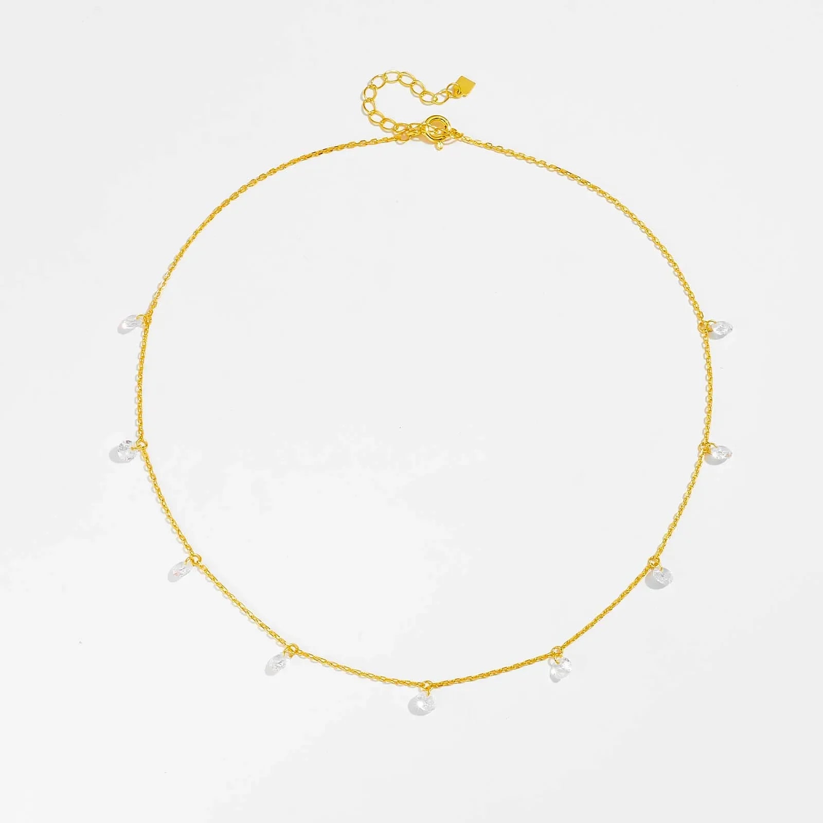 Floating Shiny Dots Necklace