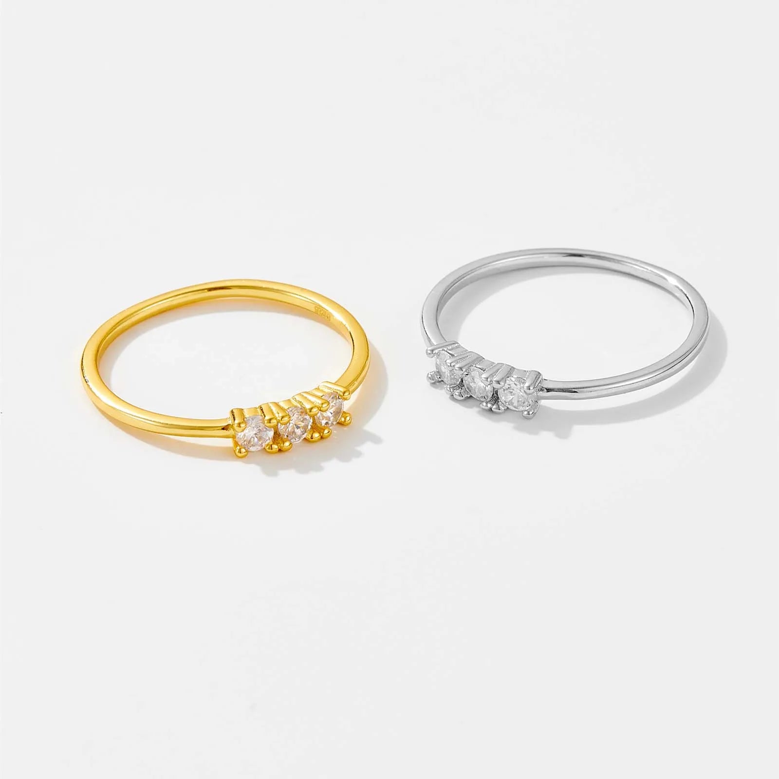 Slim Stacking Rings