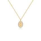Virgin Mary Pendant Necklace