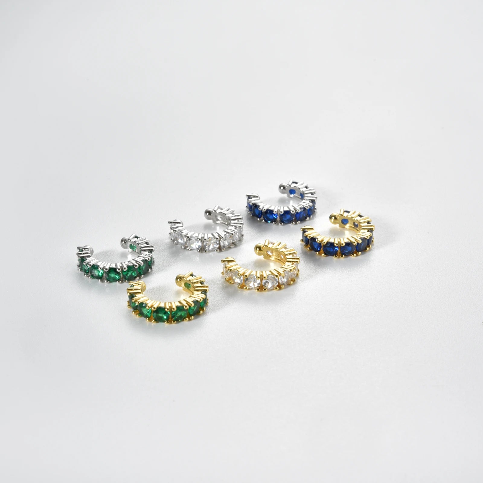 Echo Crystal Ear Cuff