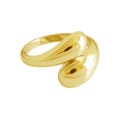 Overlapped Adjustable Statement Ring