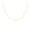 Shiny Dots Station Necklace