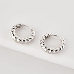 Twisted Hoop Earrings