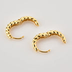 Twisted Hoop Earrings