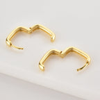 Square Hoop Earrings