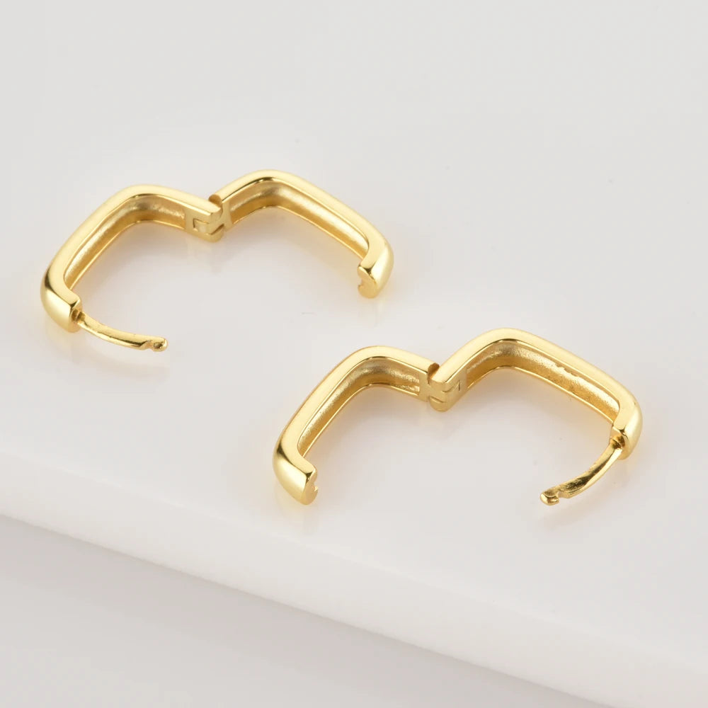 Square Hoop Earrings