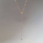 Shiny Dots Y Necklace