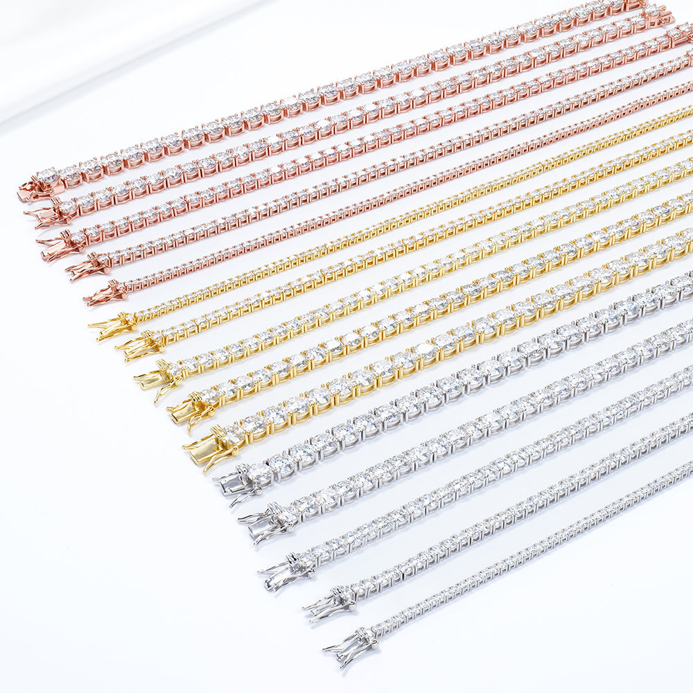 Moissanite Tennis Bracelet