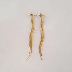 Tassel Ear Jacket Earrings