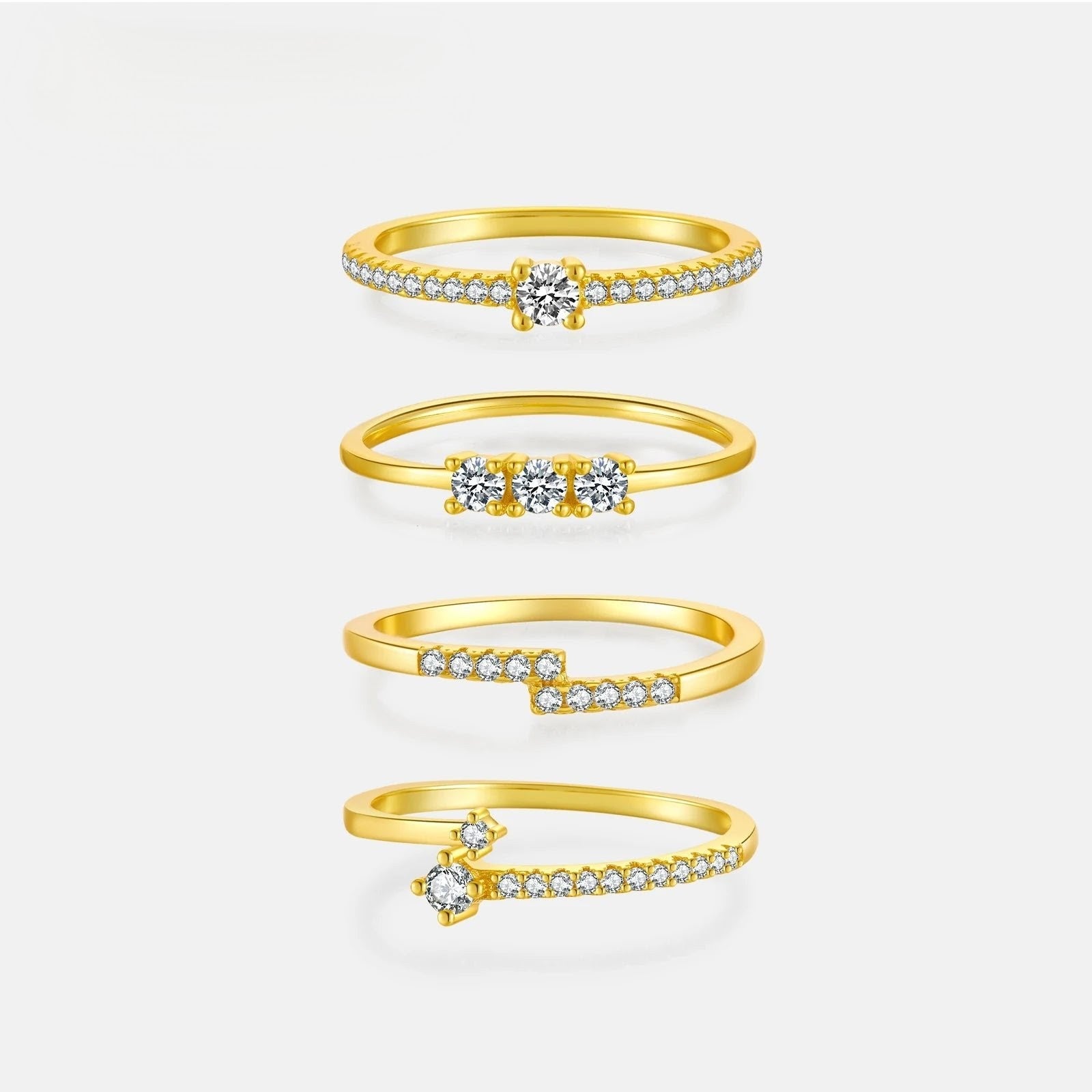 Slim Stacking Rings