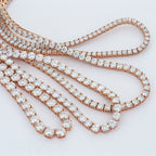 Moissanite Tennis Necklace