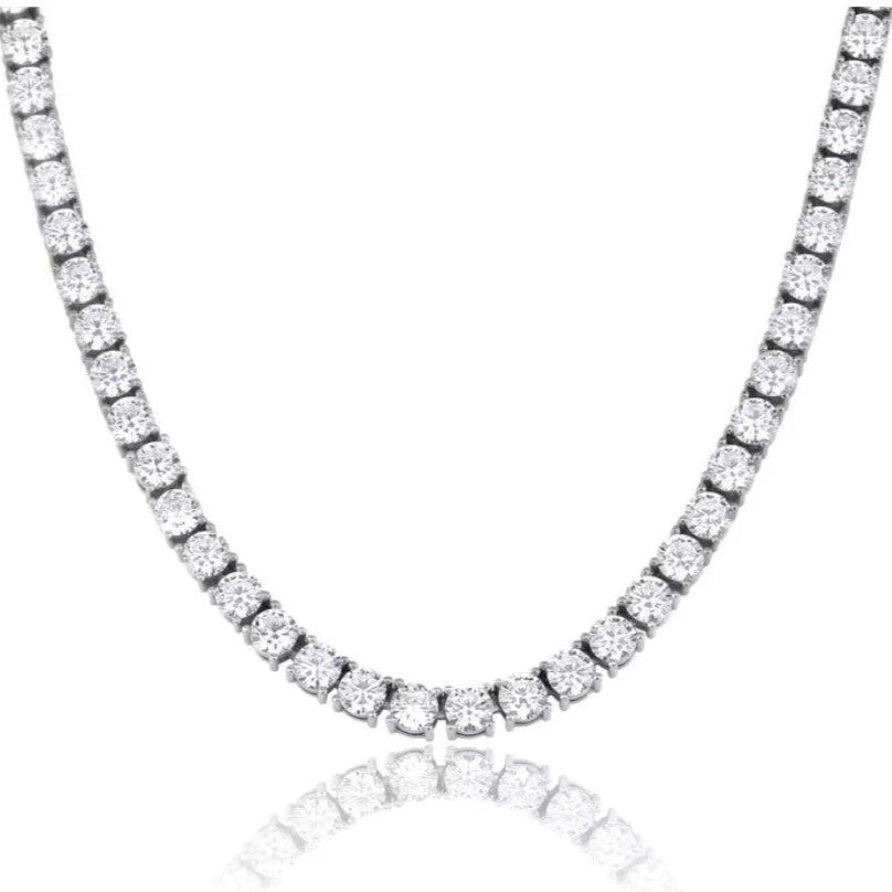 Moissanite Tennis Necklace