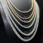 Moissanite Tennis Necklace